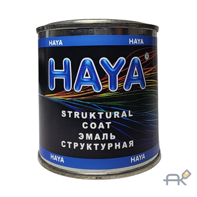 Краска HAYA структурная бамперная 0.25л